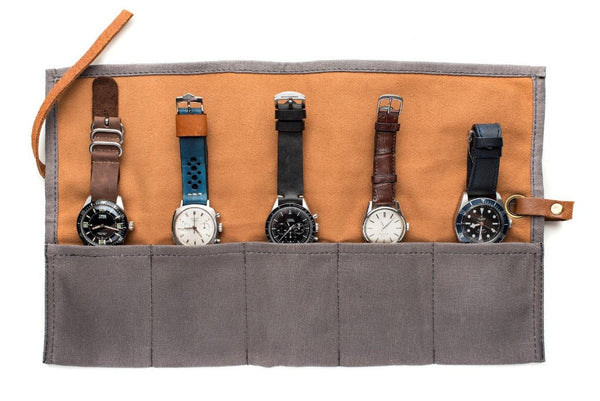 Monochrome Watches Shop | Rouleau de montres en toile - Gris