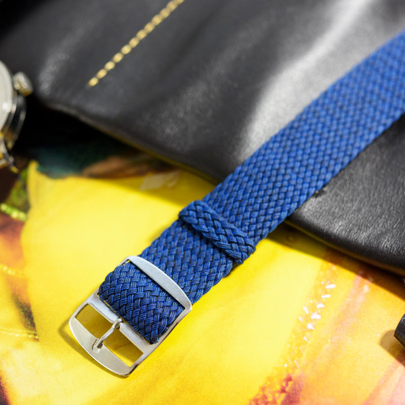 Montres Monochromes Shop | Bracelet en Perlon - Navy Blue
