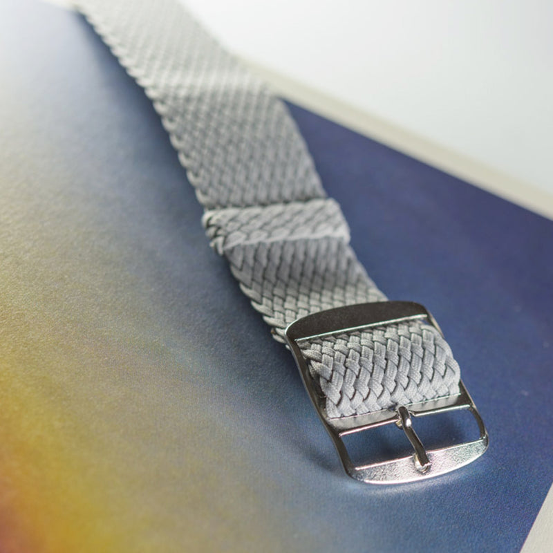 Monochrome Watches Shop | Perlon Strap - Stone Grey