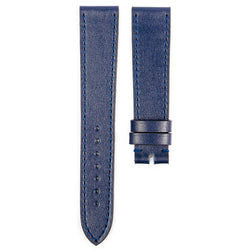Montres Monochrome Shop - Bracelet de montre en veau lisse - Bleu