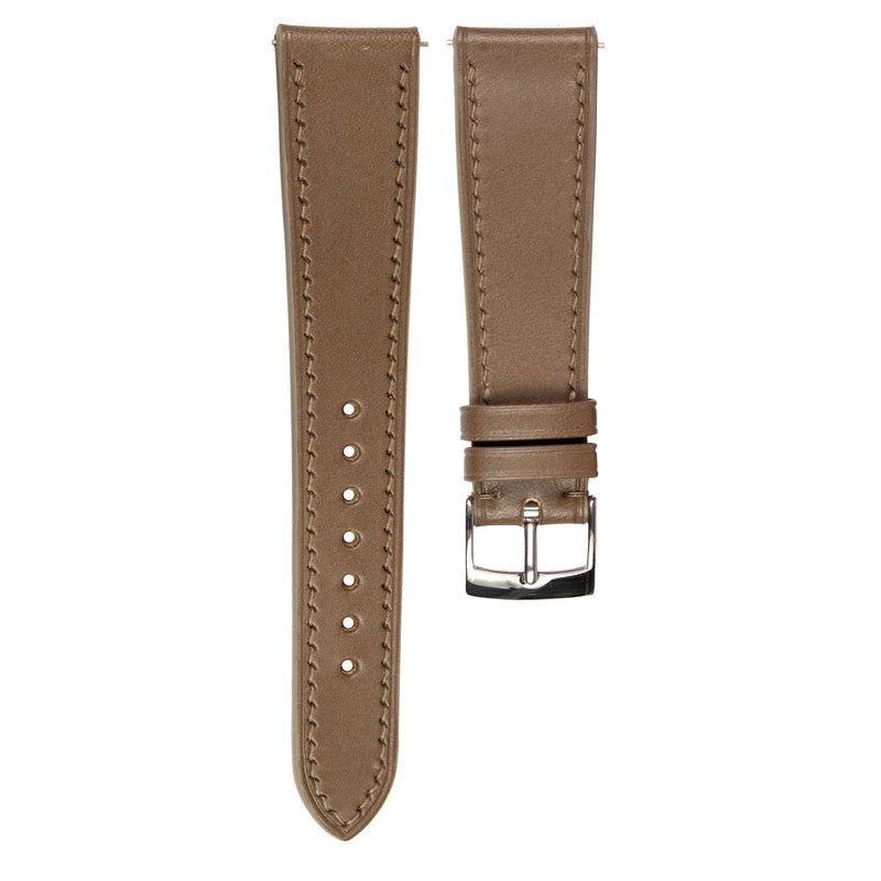 Monochrome Watches Shop | Delugs - Buttero - Bracelet montre en veau - Taupe